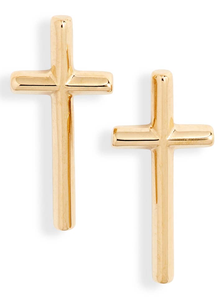 Cross oorknopjes voor wholesale door Knotty Accessories