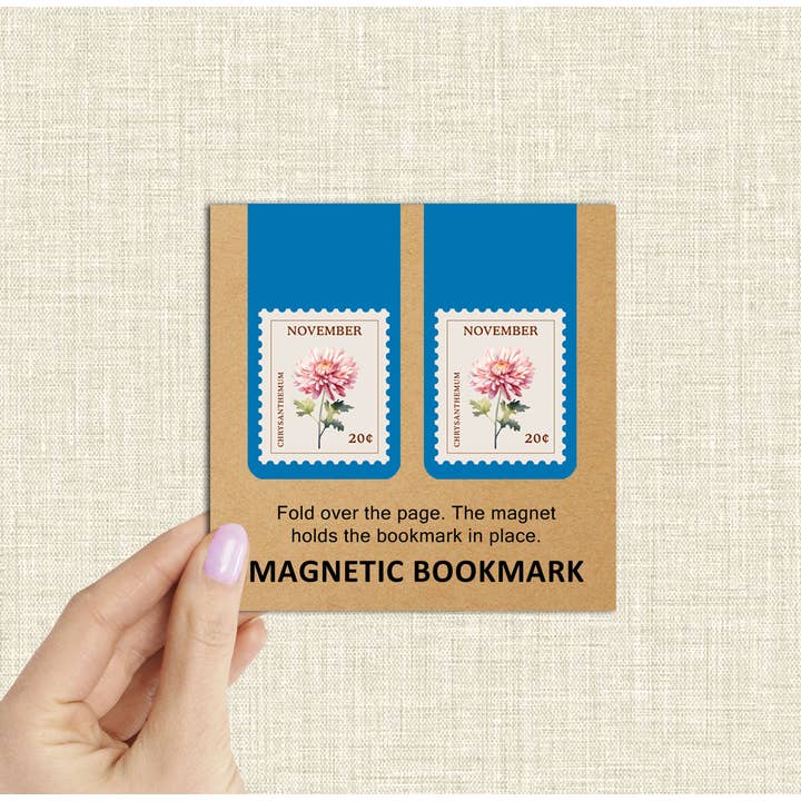 2-Pk November Birth Month Chrysanthemum Magnetic Bookmarks and other Purchase Wholesale chrysanthemums in november. Free Returns & Net 60 Terms on Faire trending on Faire.