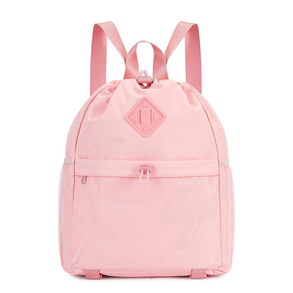 wandf - Vente Sac à cordon de serrage – unisexe - Sac à dos de sport avec cordon de serrage et sangle pour tapis de yoga9