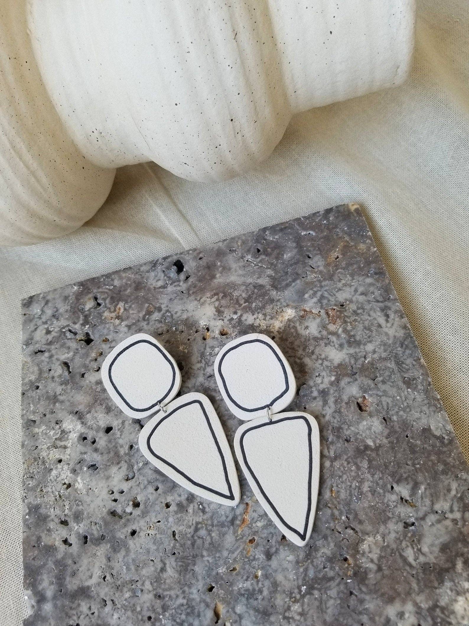 That Clay Girl Co. - Wholesale Dangle Earrings - Polymer Clay Earrings | Textured Earrings | Organic Earrings10