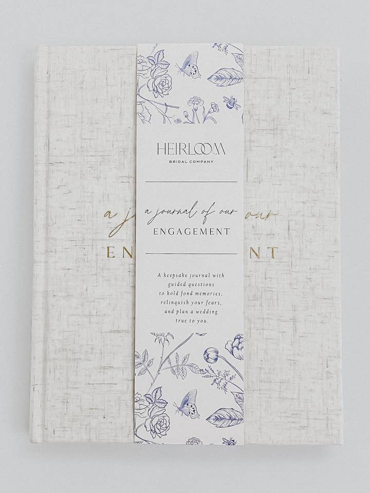 Engagement Journal for wholesale by Heirloom Bridal Company