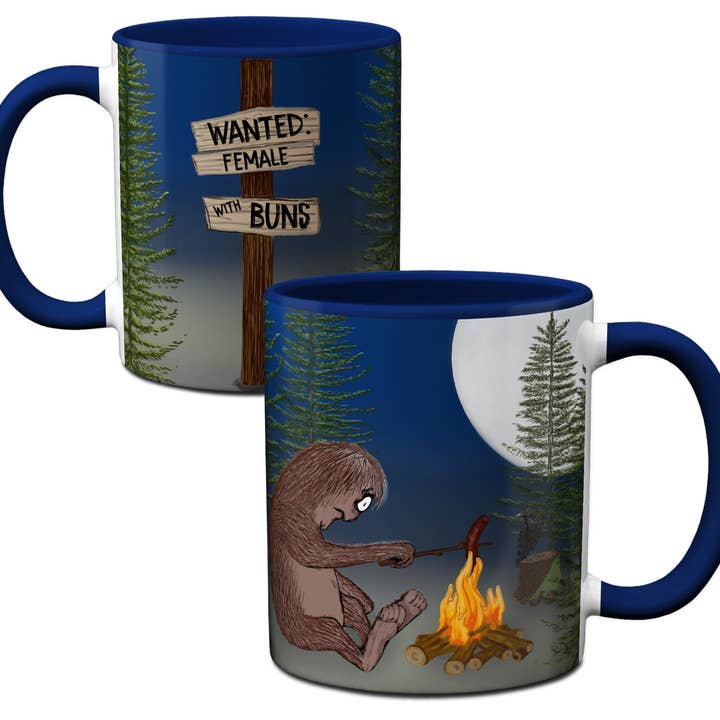 Sasquatch Campfire Buns Mug for wholesale by Pithitude