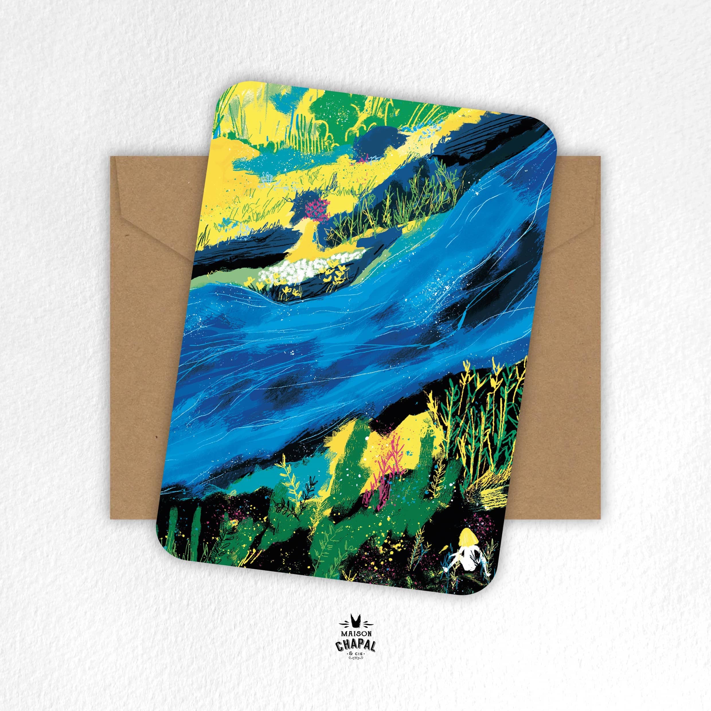 Maison Chapal - Vendita all'ingrosso Biglietti di auguri generici - Carta - Lili fa la pipì0