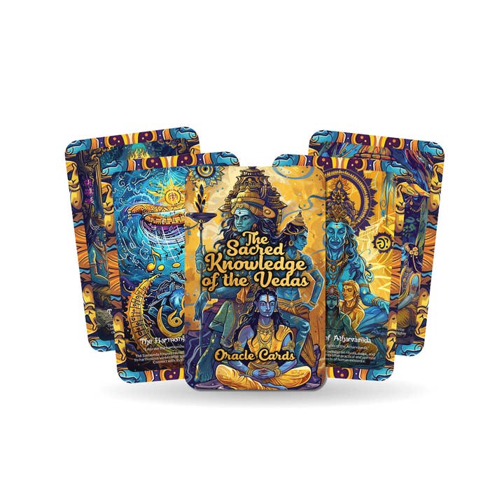 IBIZA TAROT - Wholesale Tarot Cards - Sacred Knowledge of the Vedas Oracle Cards - 22 Cards4