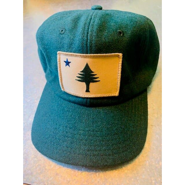 Original Maine Flag "Wooly" Dad Hat for wholesale by Original Maine