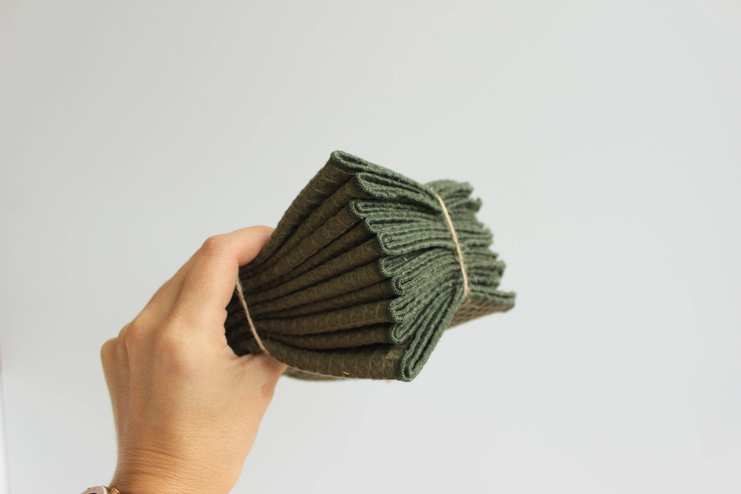 Bloom Pads – Engroshandel Køkkenhåndklæde – Små vaffel håndklæder 5-pak, køkkenklude/ vælg farve7