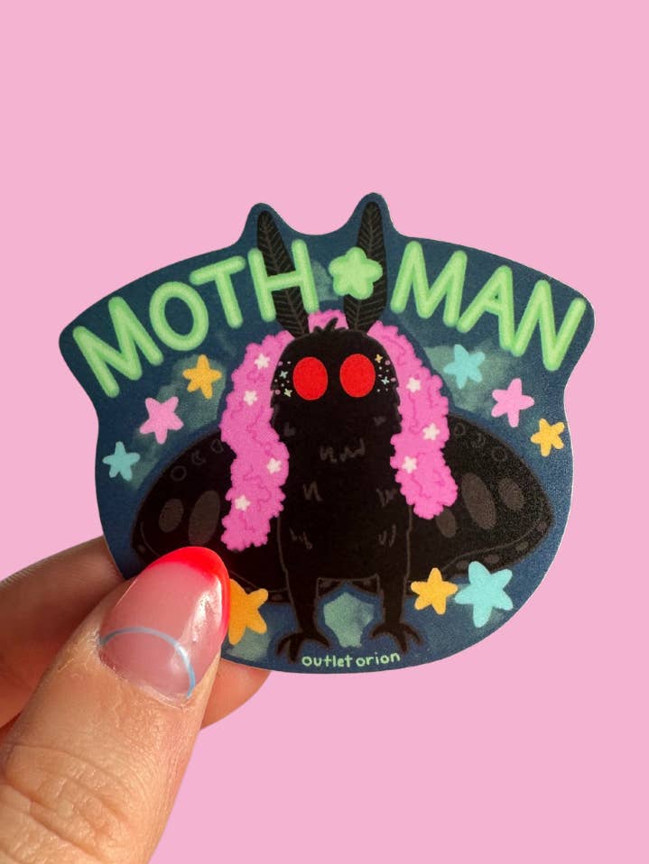 Mothman Diva Bubble-free sticker for wholesale by Outlet Orion
