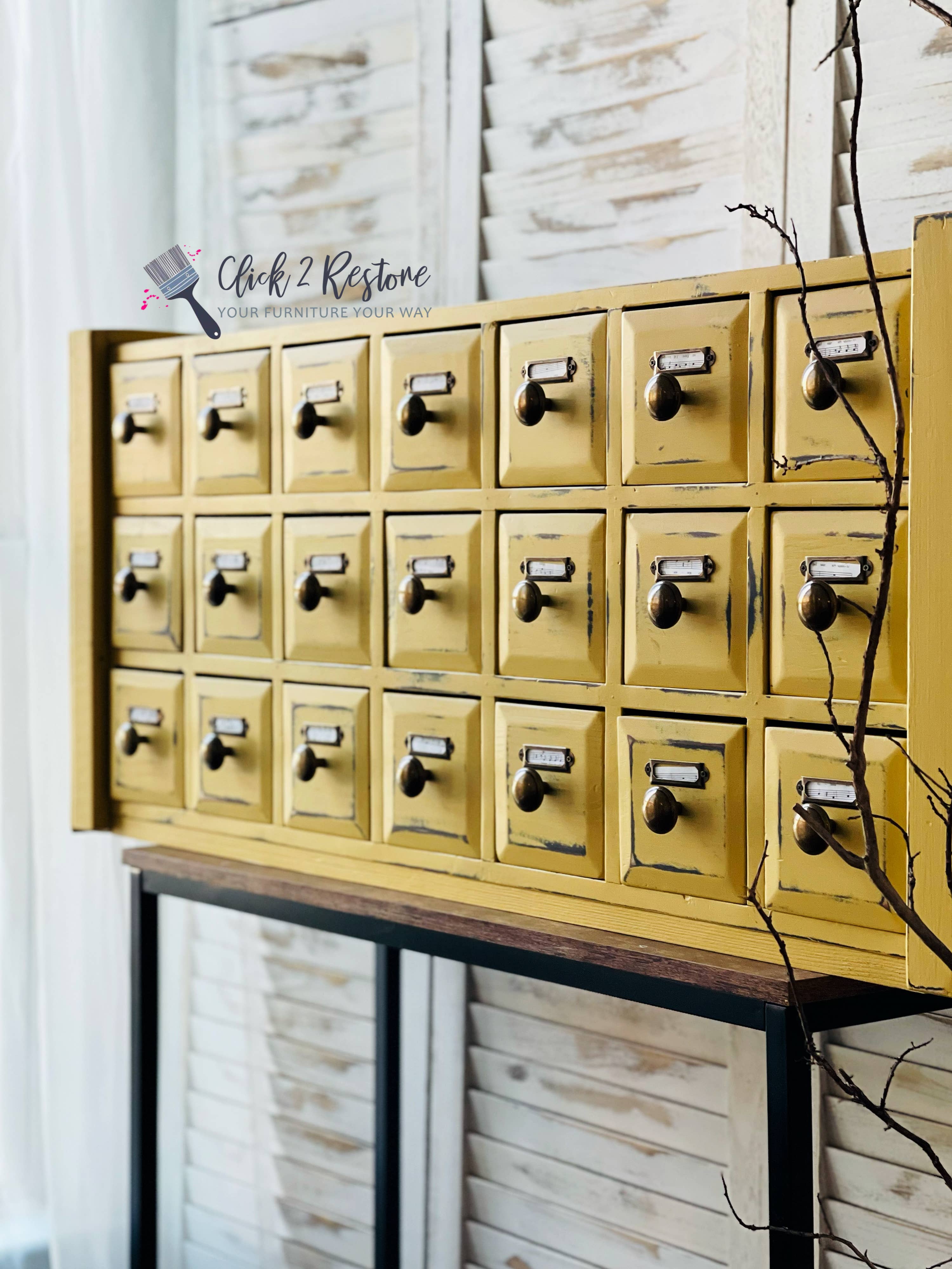 MudPaint – wholesale Färgset – Butternut- MudPaint lera möbler Paint22