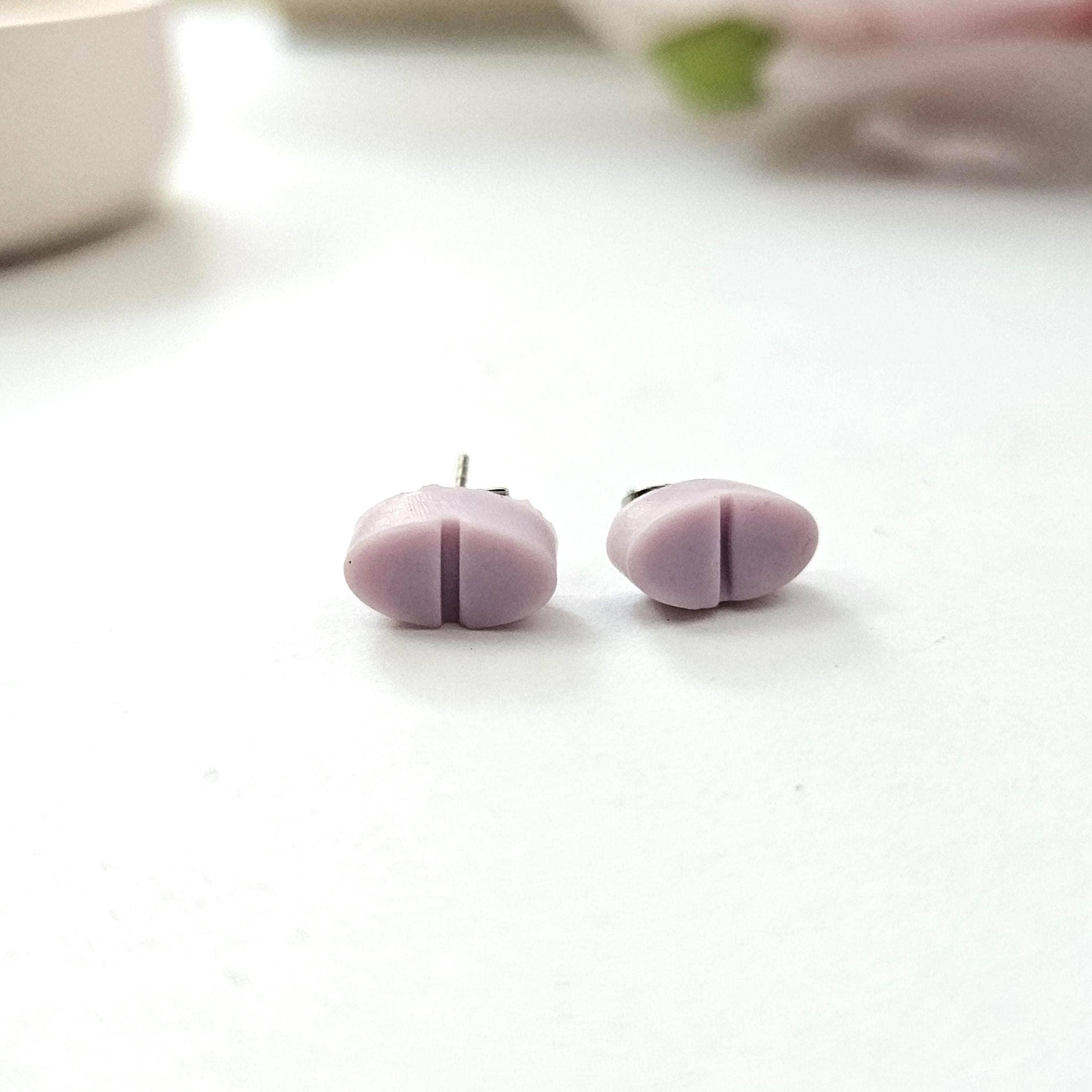 ShesSoCrafty Goods - Wholesale Jewelry Set - Polymer Clay Mental Health Pill Stud Earrings Set3