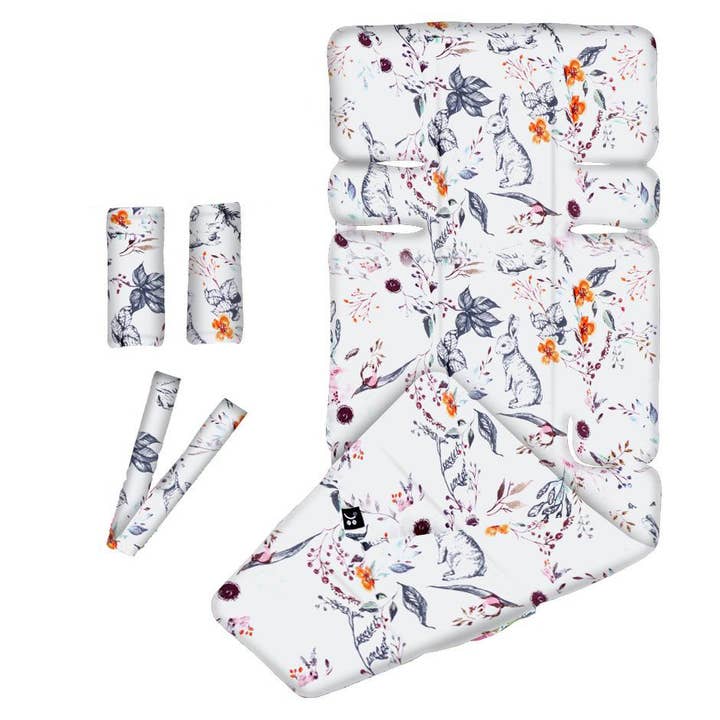 3 Piece Pram Accessories Set - Enchanted Bunnies for wholesale by Outlook Baby