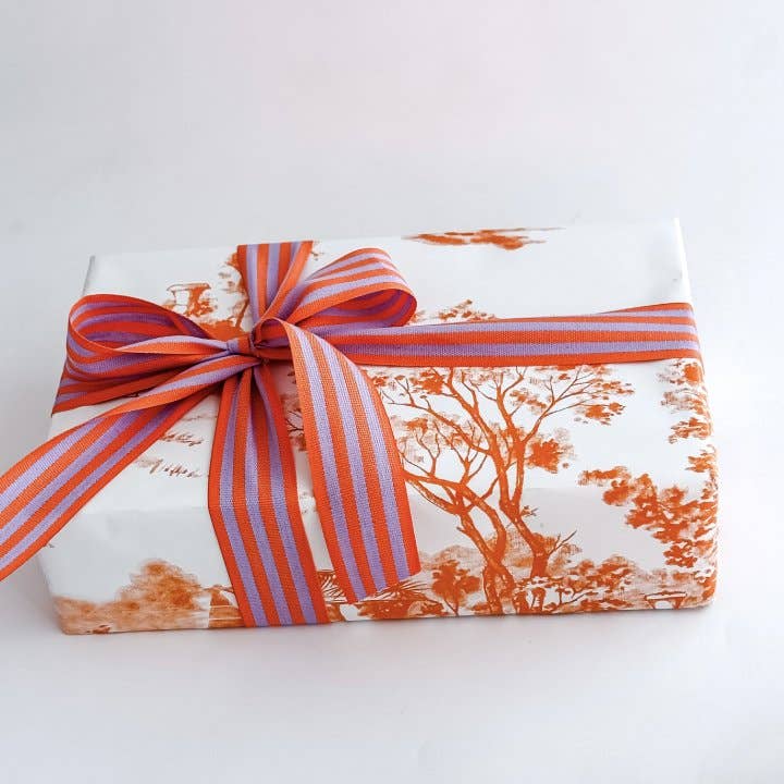 Bobines De 70cm x 100m VINTAGE GARDEN LUXURYNaranja pour la vente par CHIC&PAPER