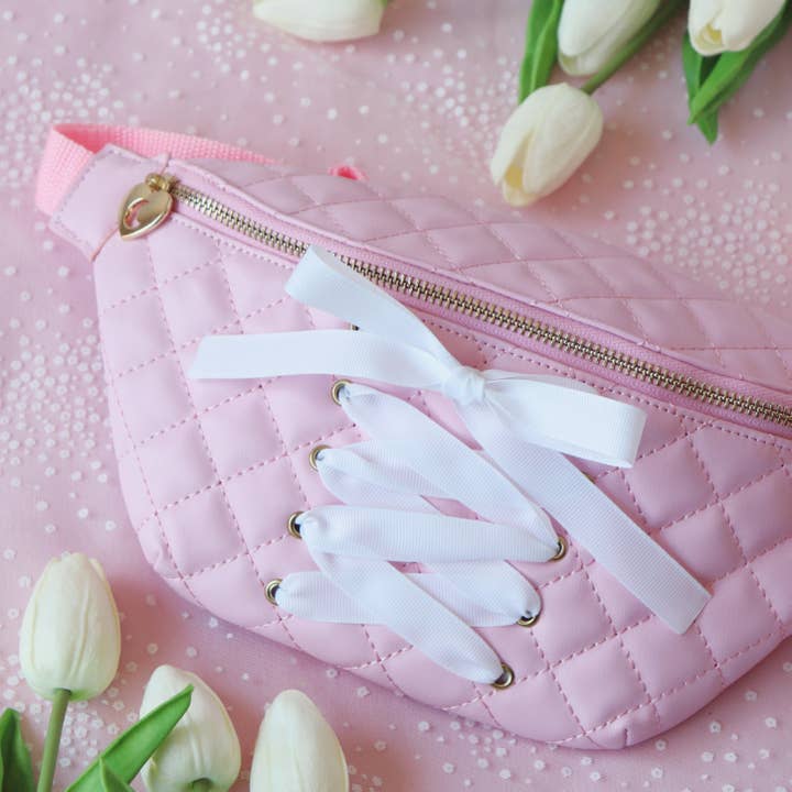 Pink Lillie Fanny Pack ♡ for wholesale by LoveAprilMoon