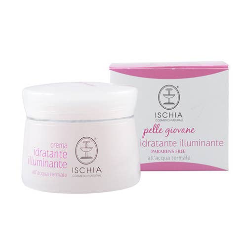 ISCHIA COSMETICI NATURALI - Wholesale Facial Moisturizer - Young Skin Brightening Moisturizer - 50 ml jar