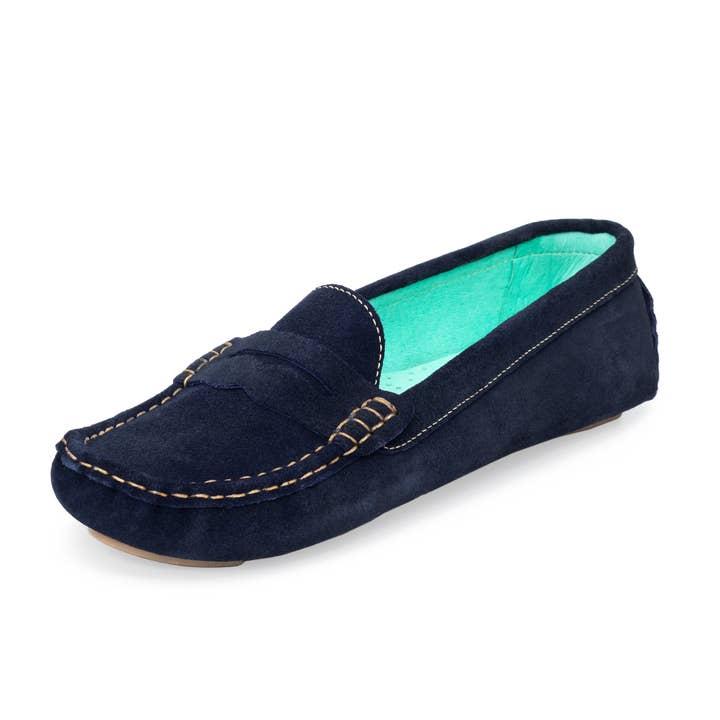 Charleston Shoe Co. - Wholesale Loafers - Women's - Daydream Core -Suede Driving Moccasin Loafer 0