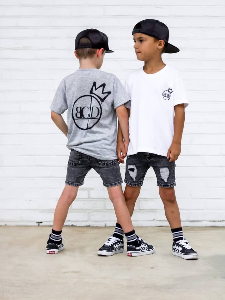 King me Logo Tee for wholesale by BroCode Denim