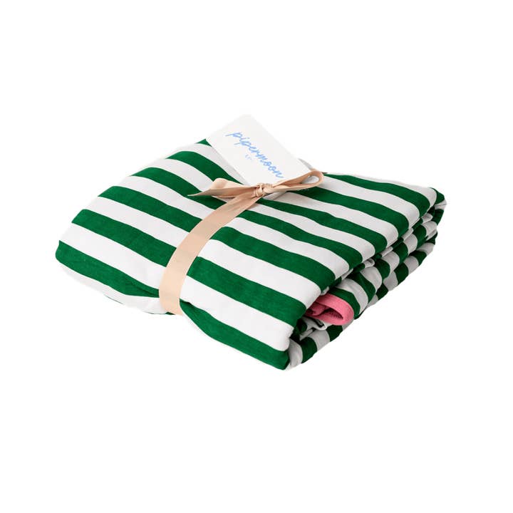 Pink Melon Adult Swaddle Blanket for wholesale by Pipermoon