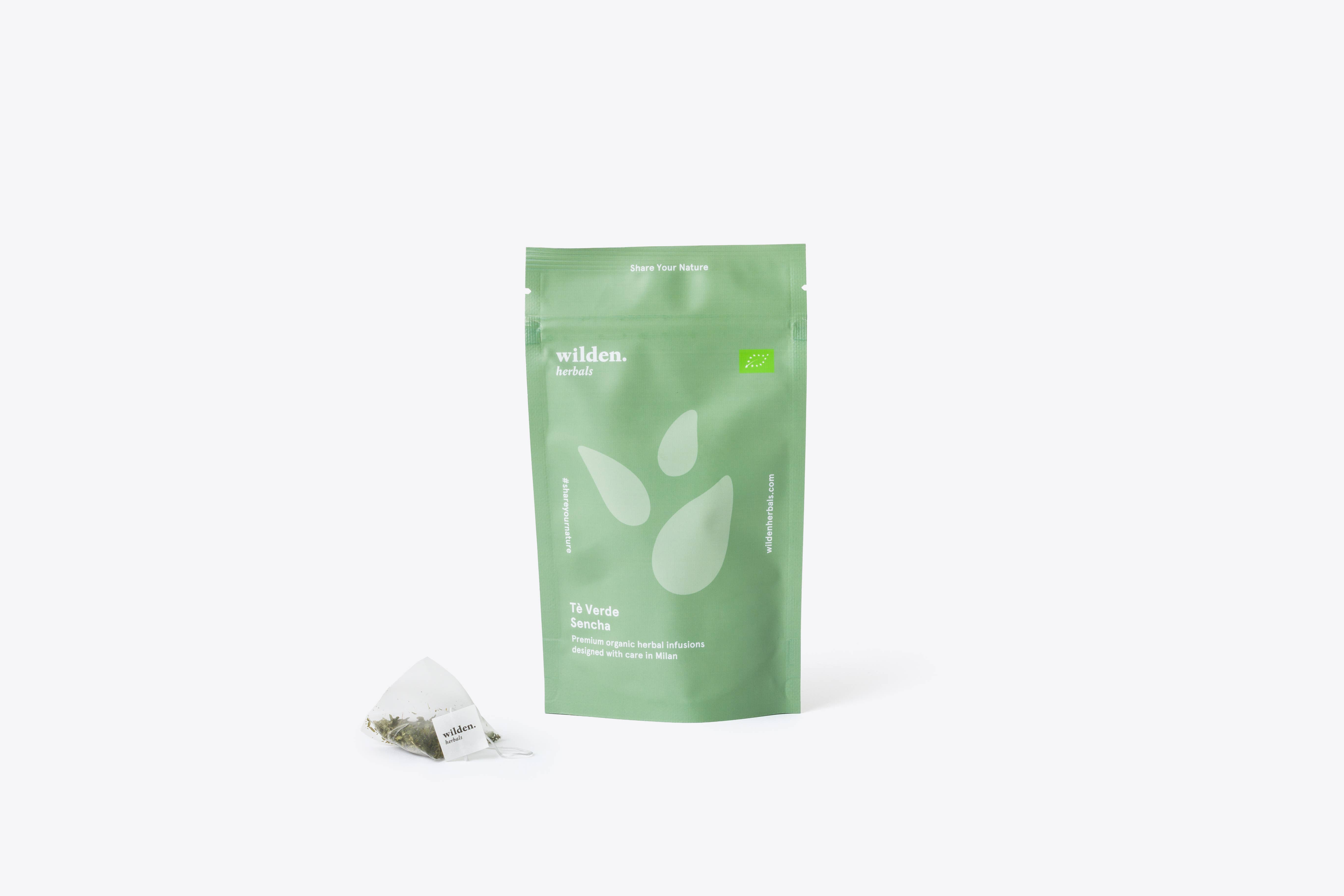 Wilden.herbals - Wholesale Health/Detox Tea - Organic herbal tea: Green or Black: Soft-packs 3