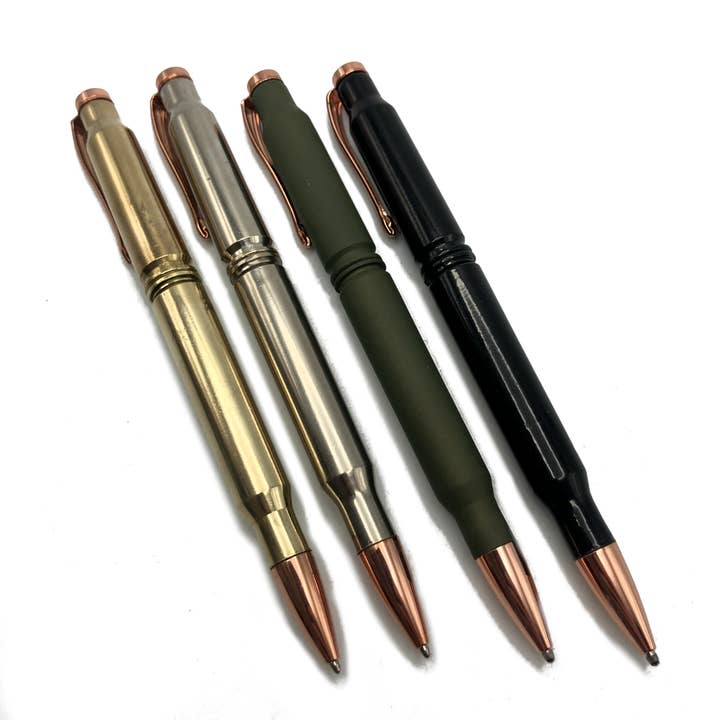 Vermont Cut Coins & 2nd Shot Round - Wholesale Pen - Bullet Casing Twist Pen2