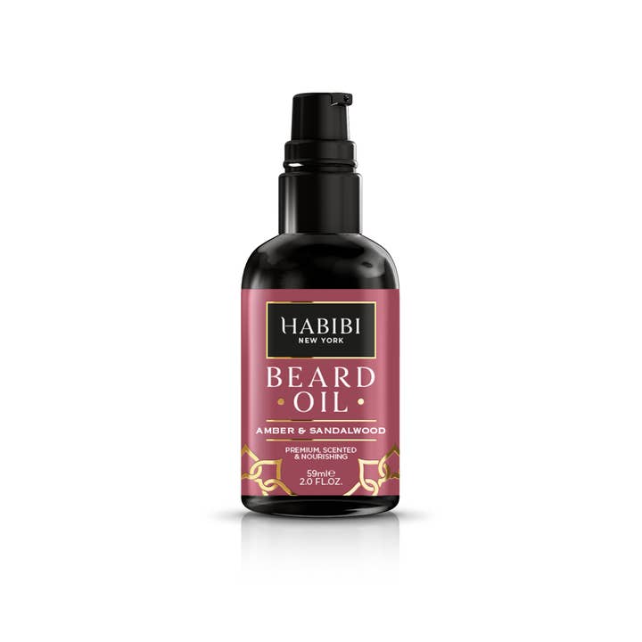 HABIBI NEW YORK – Großhandel Bartpflegeprodukte – Amber & Sandelholz | Bartöl 2,0 fl. oz.