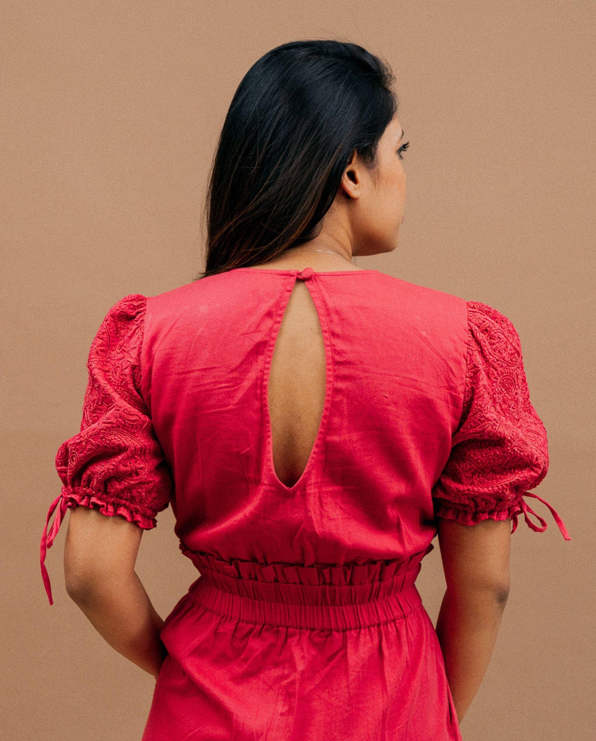 Kaasida | Women Fashion Boutique - Wholesale Romper - Women's - Gulnari Cotton Playsuit1