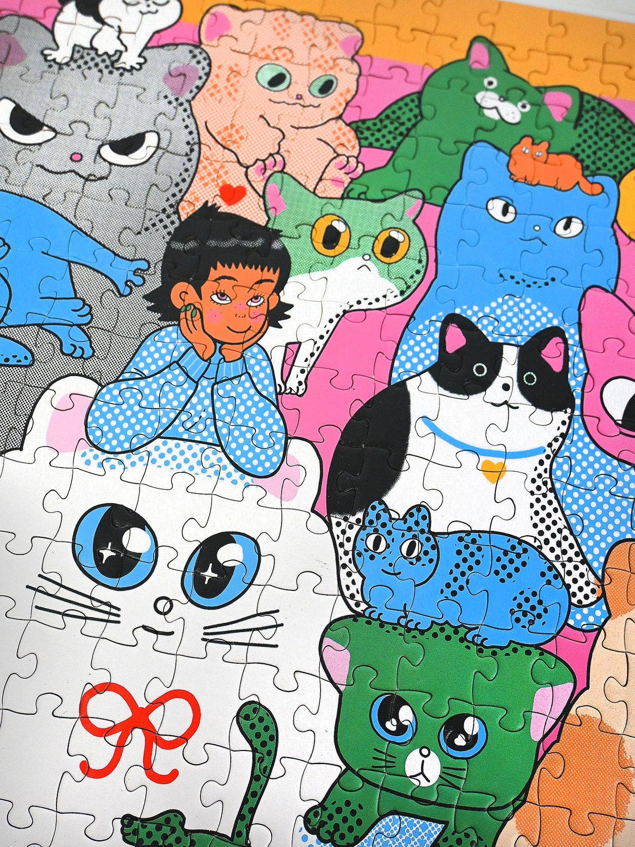 Natali Koromoto - Wholesale Puzzle - Adult - COMING SOON "CATS" 500 Piece Puzzle9