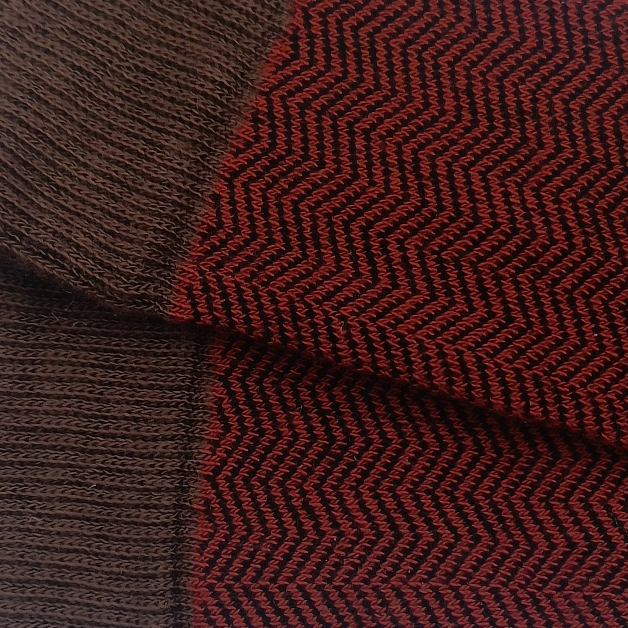 Cuba Chocolate MissCalcetin Kids High Shaft Espiga Cuba-Chocolate for wholesale on Faire2