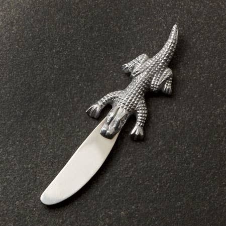 India Handicrafts Inc - Wholesale Cheese Spreader - Alligator Spreader 121