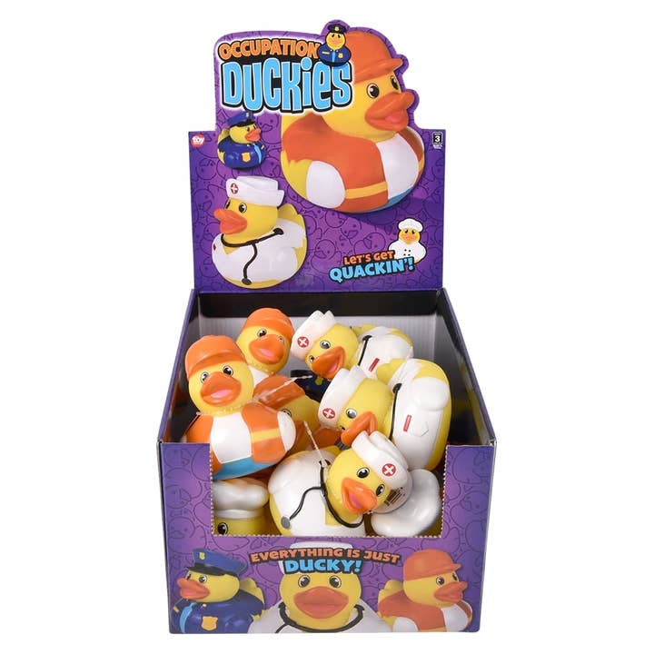 La Luna Bella - Toys - Vendita all'ingrosso Giocattolo classico - Bambini - Paperelle dell'occupazione da 3,75" - LLB Toys