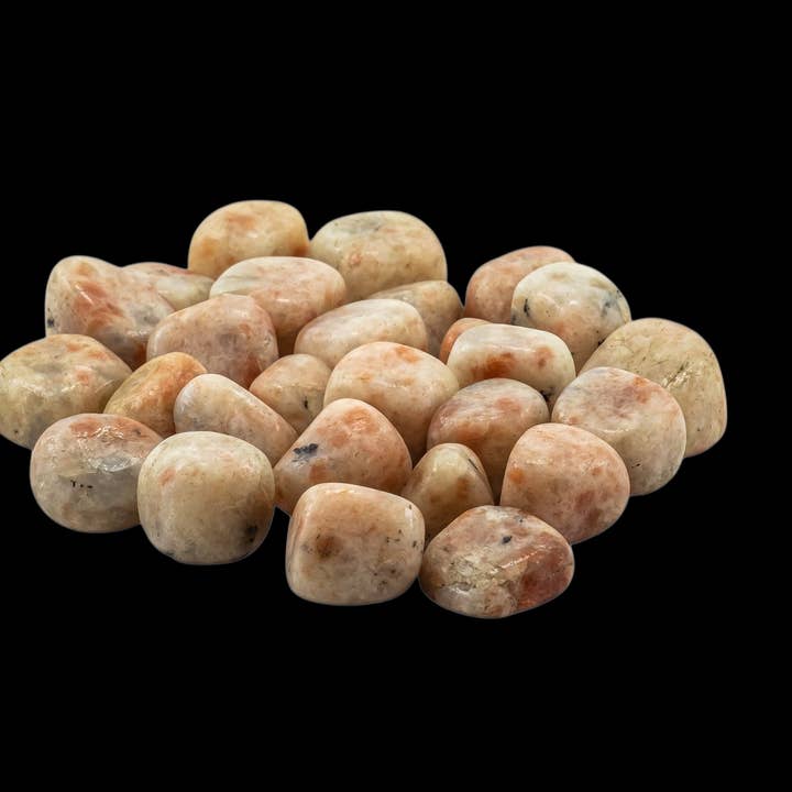 Quasar Gems USA - Wholesale Spiritual Stone/Crystal - Sunstone Tumbled 1KG/2lbs1