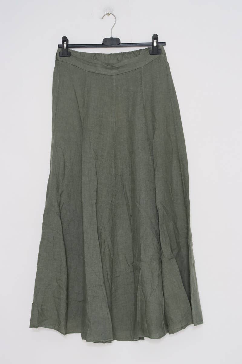 LÉA & LUC - Wholesale Skirt - Women's - 100% Linen Skirt REF.83043