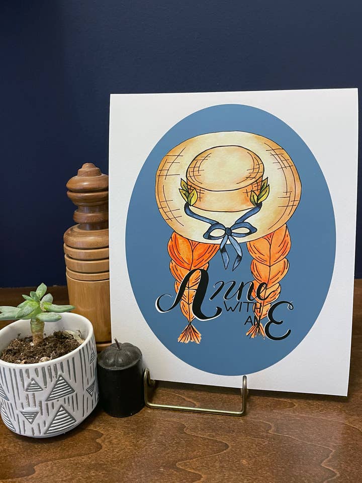 Anne con una E - Imprimir para venta al por mayor de Cassi B Designs