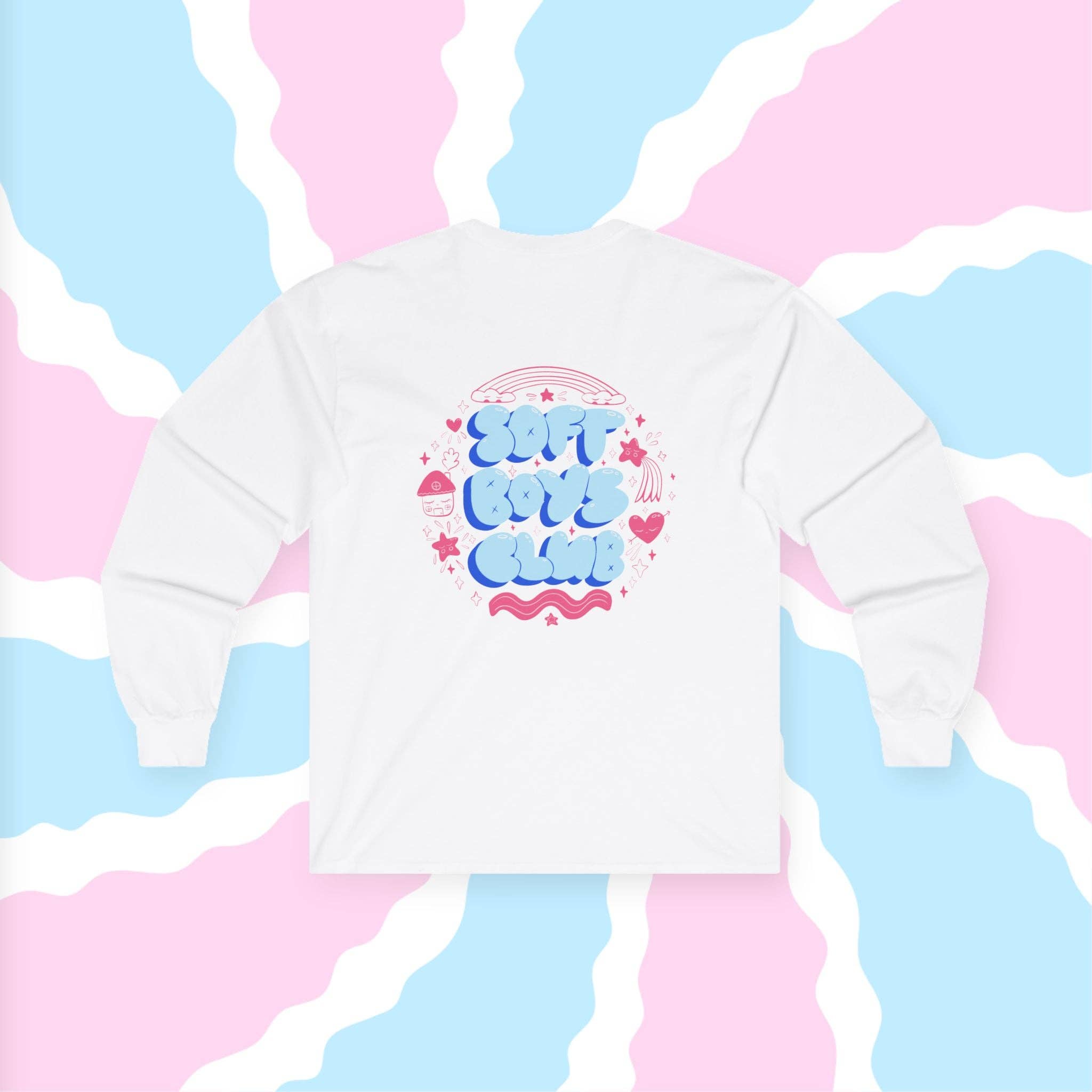 SoftBoysClub - Vente T-shirt sérigraphié – unisexe - T-shirt à manches longues avec cicatrice de chirurgie du haut SoftBoysClub4