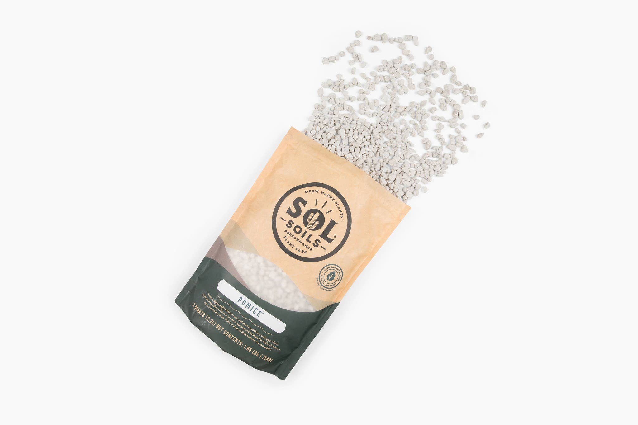 Sol Soils - Wholesale Planting/Potting Soil - Amendments (2Qt) Pumice1