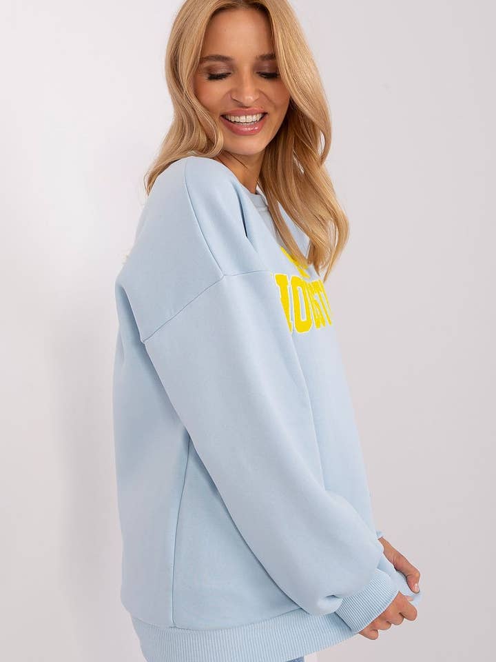 Lieber Deem Marktplatz - Wholesale Graphic Sweatshirt - Women's - Pullover Modell 206661 Fabrikpreis7