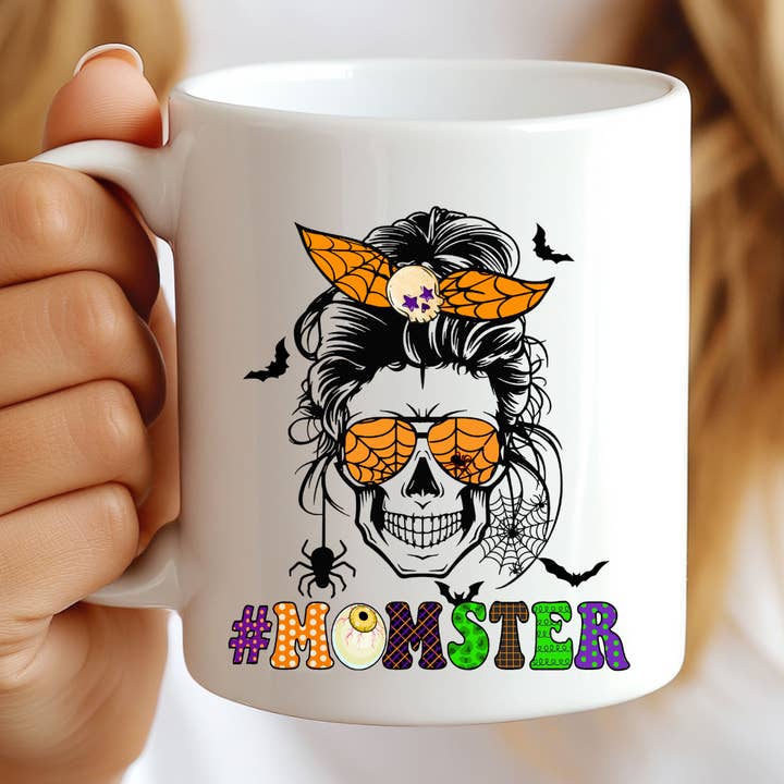 Momster Halloween Mok voor wholesale door Hello Gorgeous Mugs