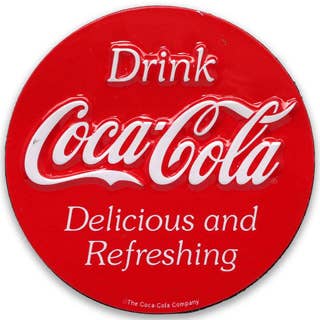 Drink Coca-Cola Embossed Magnet for wholesale by Open Road Brands, LLC