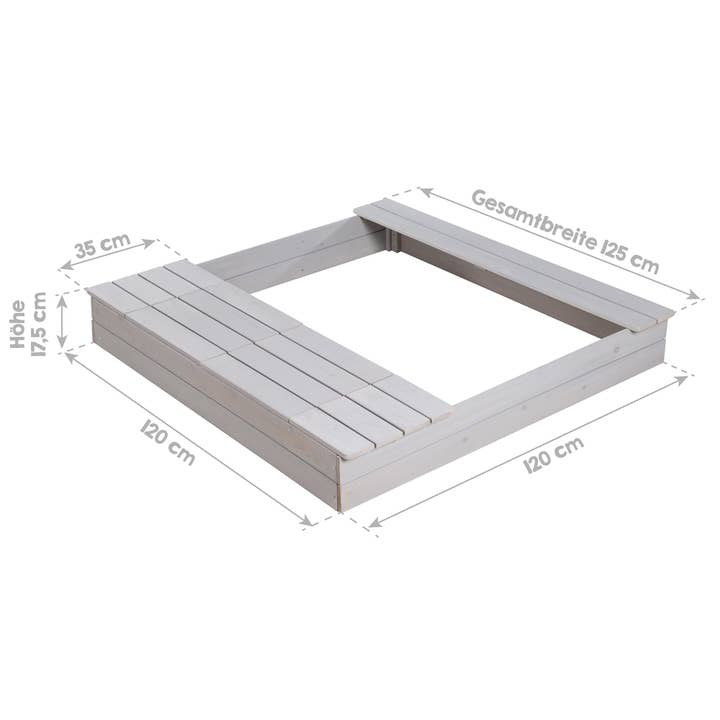 roba kids - Wholesale Wood Toy - Kids - ROBA sandbox 'Outdoor +' with 2 play tubs4