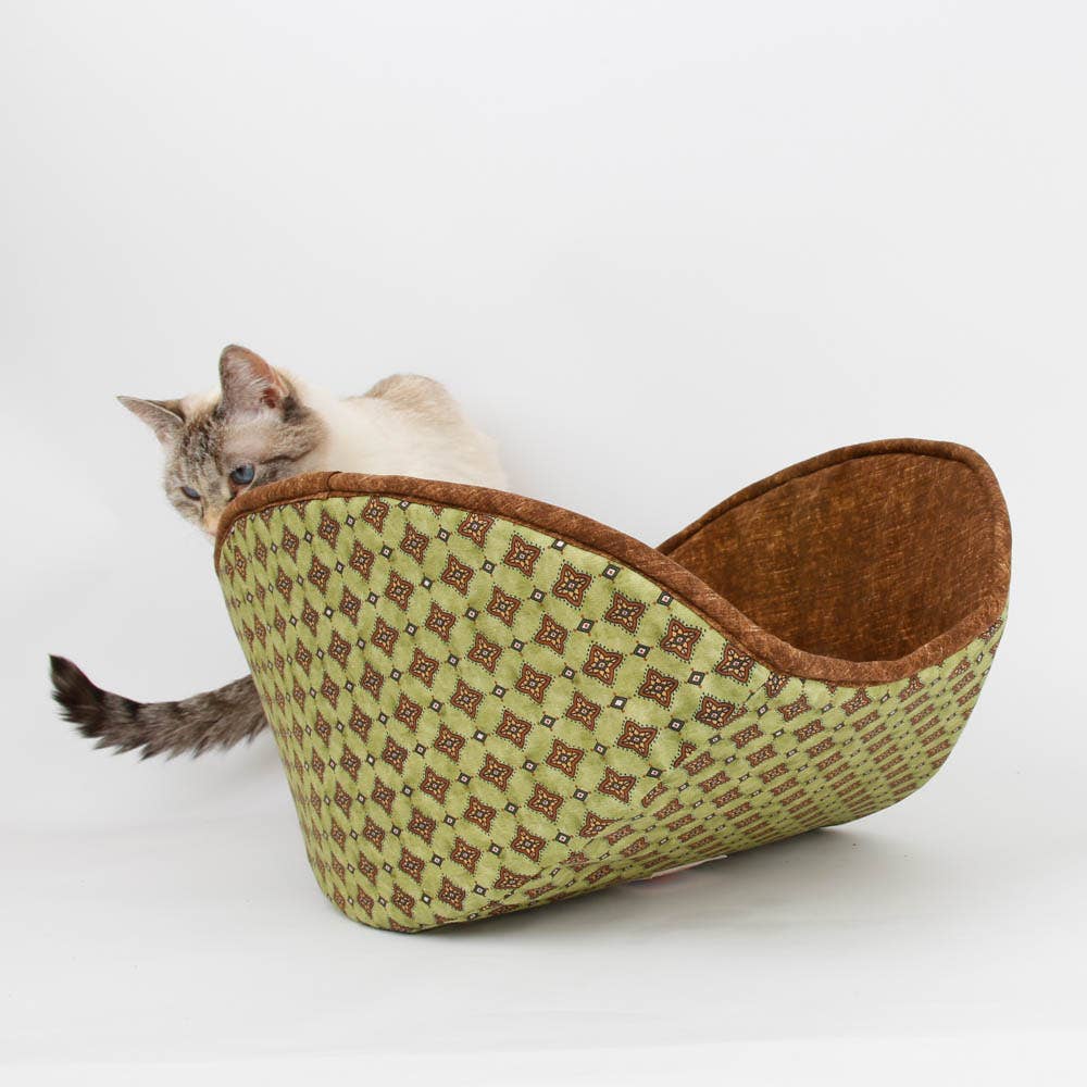 The Cat Ball - Wholesale Pet Bed - Cat/Dog - Jumbo Cat Canoe Bed - Taco-Shaped Nest for Cats and Dogs14