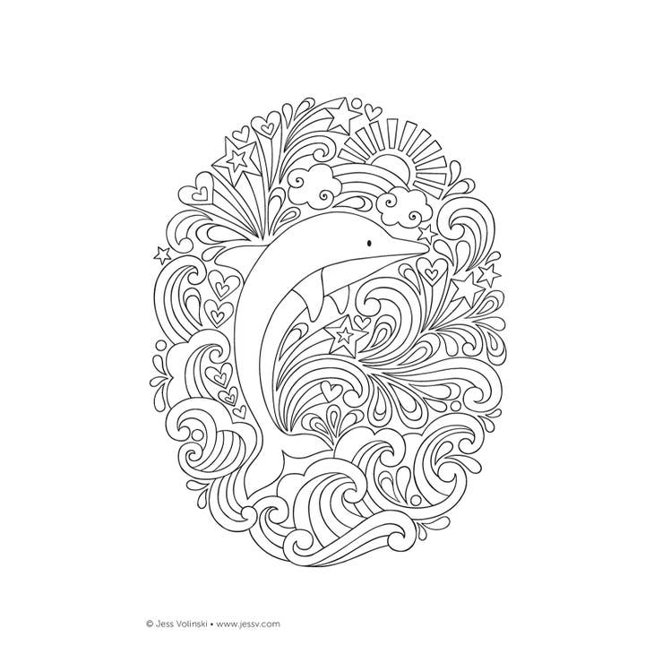 Wellspring - Wholesale Colouring book – Adult - Coloring Book - Color Animals2