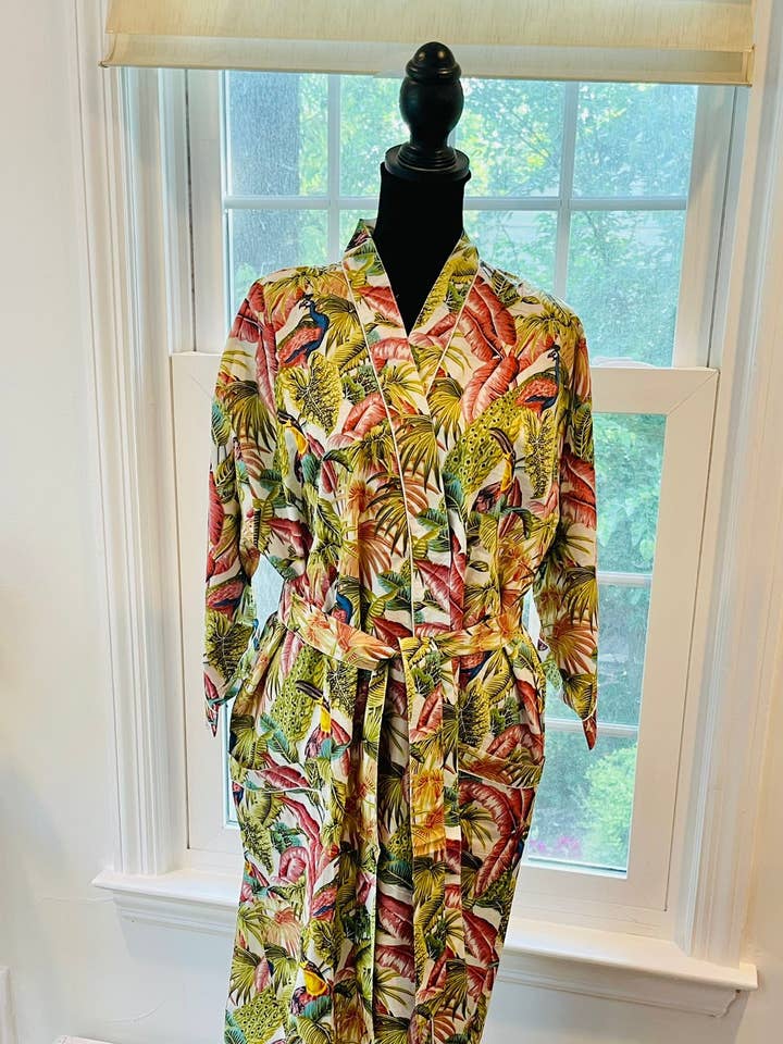 100% Cotton Kimono Robe for wholesale by AMRANIS