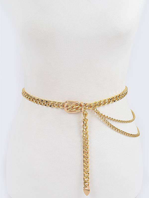 Cintura con fibbia a catena per la vendita all'ingrosso da parte di Shop Neighbors