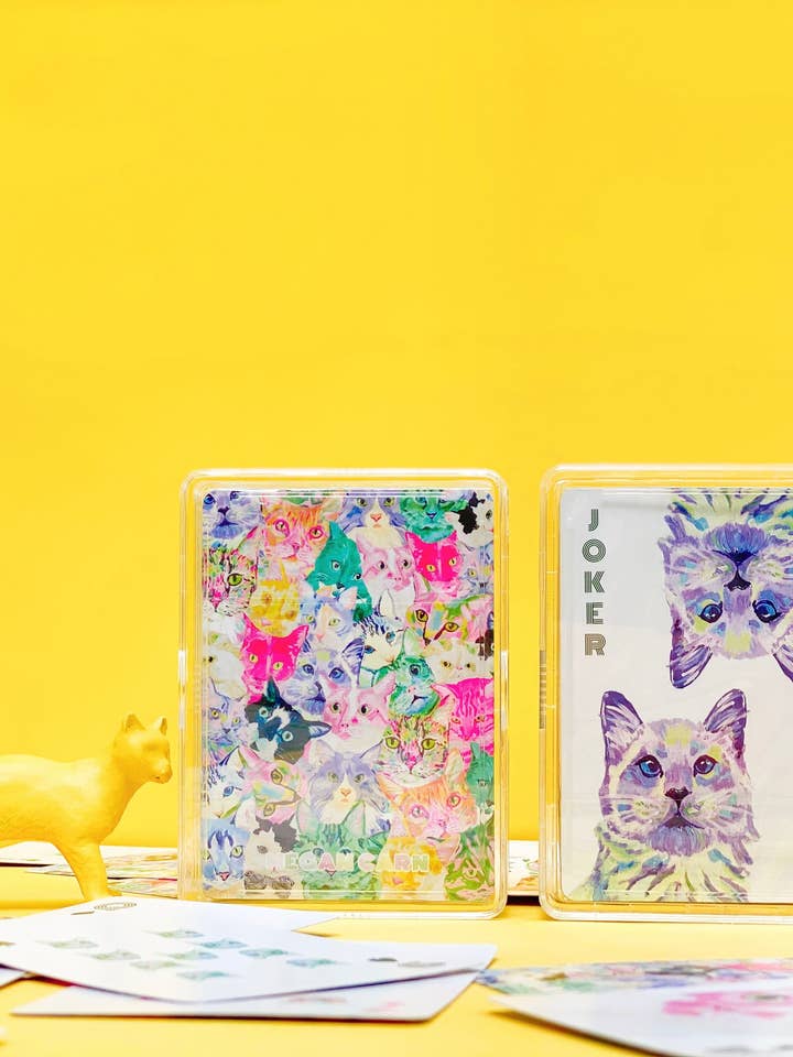 Cartas de jogar Cat Deck por atacado de Megan Carn