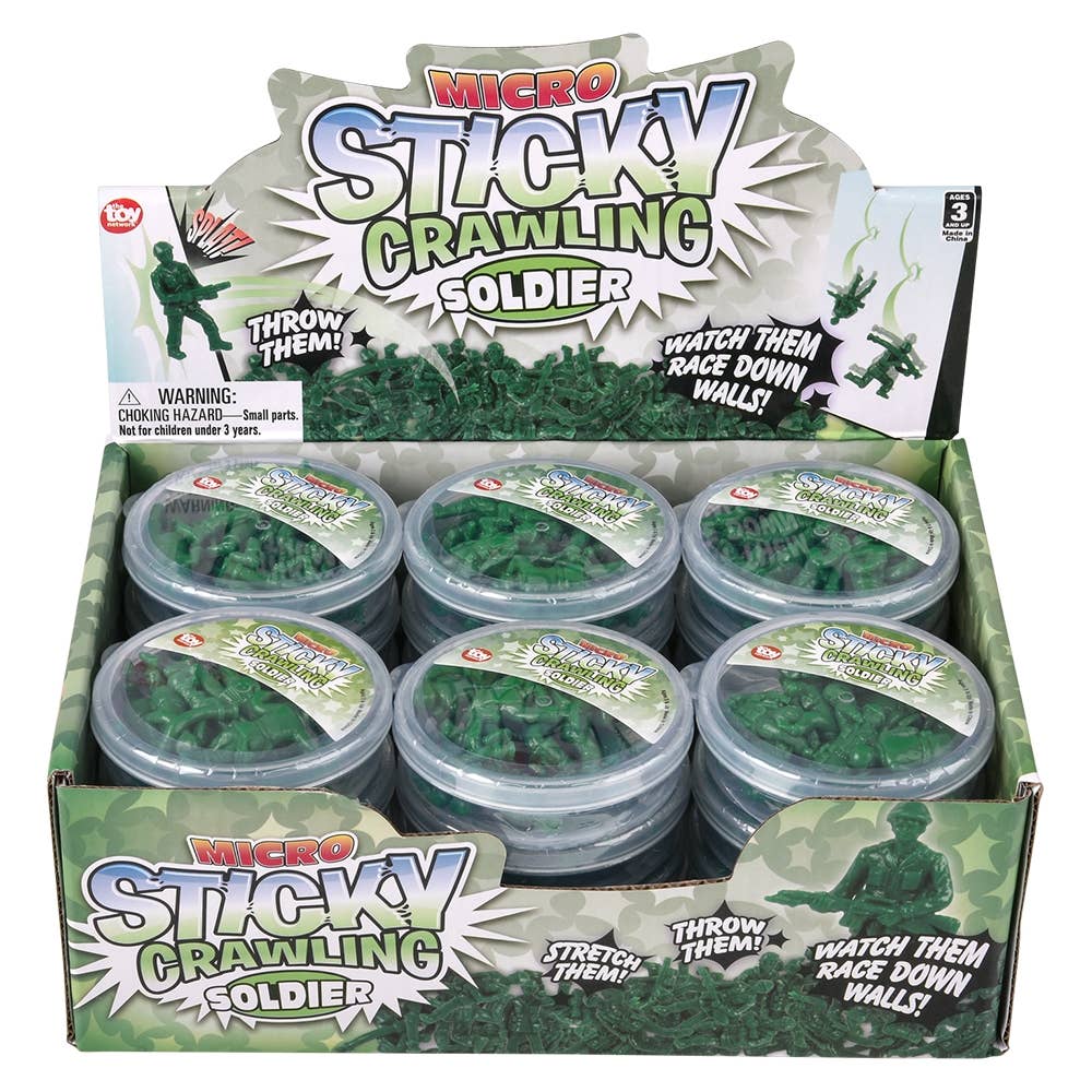 La Luna Bella - Toys – wholesale Classic toy – Kids – Micro Stretch-Icky Soldier 24ct - LLB Toys5