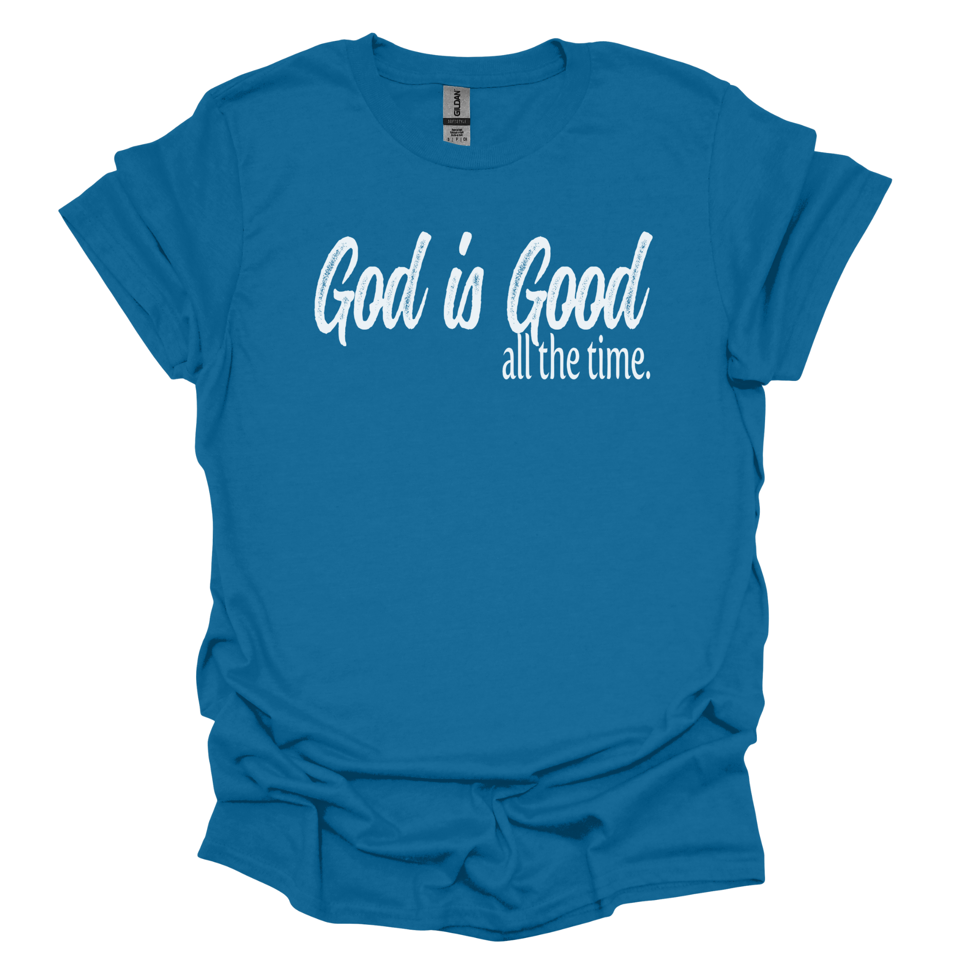 Love Ann Joy Apparel, LLC - Wholesale Screen Printed T-Shirt - Unisex - God is Good All The Time Christian T-Shirt - Faith Apparel7