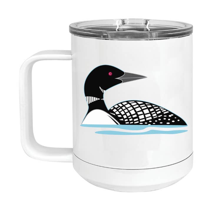 Tasse isotherme de camp | Loon pour la vente par Creative Compass