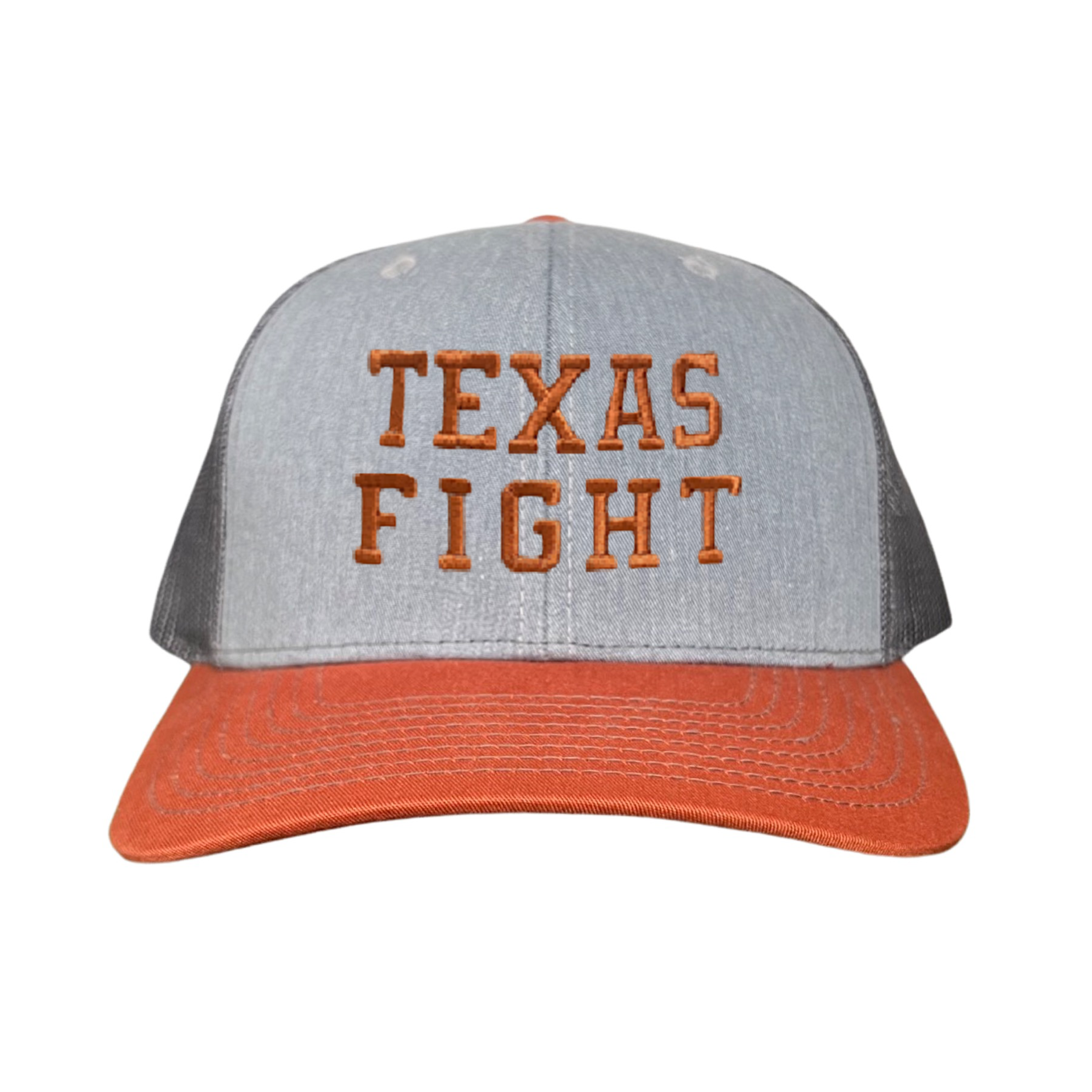 Last Stand Hats, LLC - Wholesale Baseball Cap - Unisex - Texas Longhorns Texas Fight Embroidered Hats / UT9154 / MM3