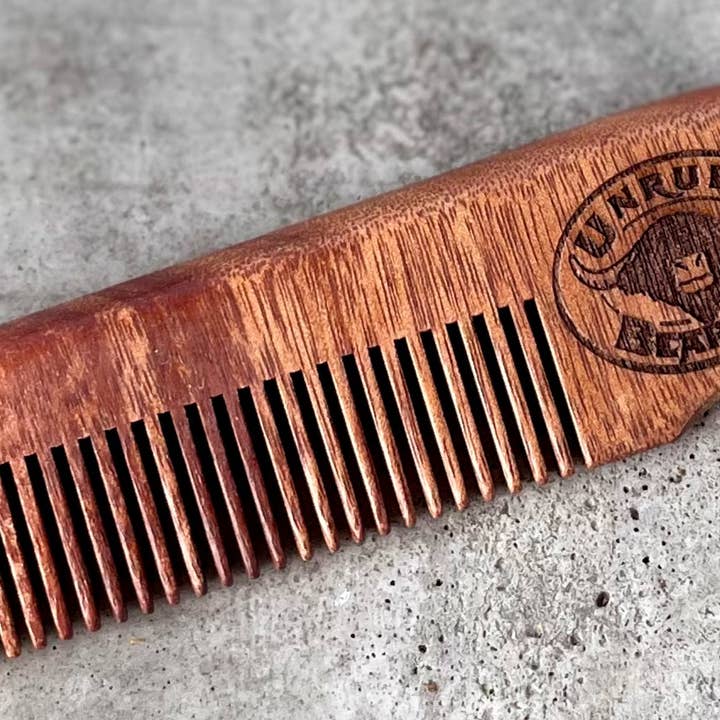 Unruly Beard Co - Wholesale Beard Brush/Comb - Beard Comb2