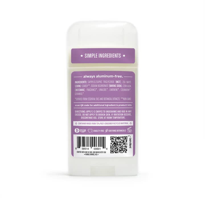 Humble Brands, Inc. - Wholesale Deodorant - Unisex - Mountain Lavender Original Deodorant