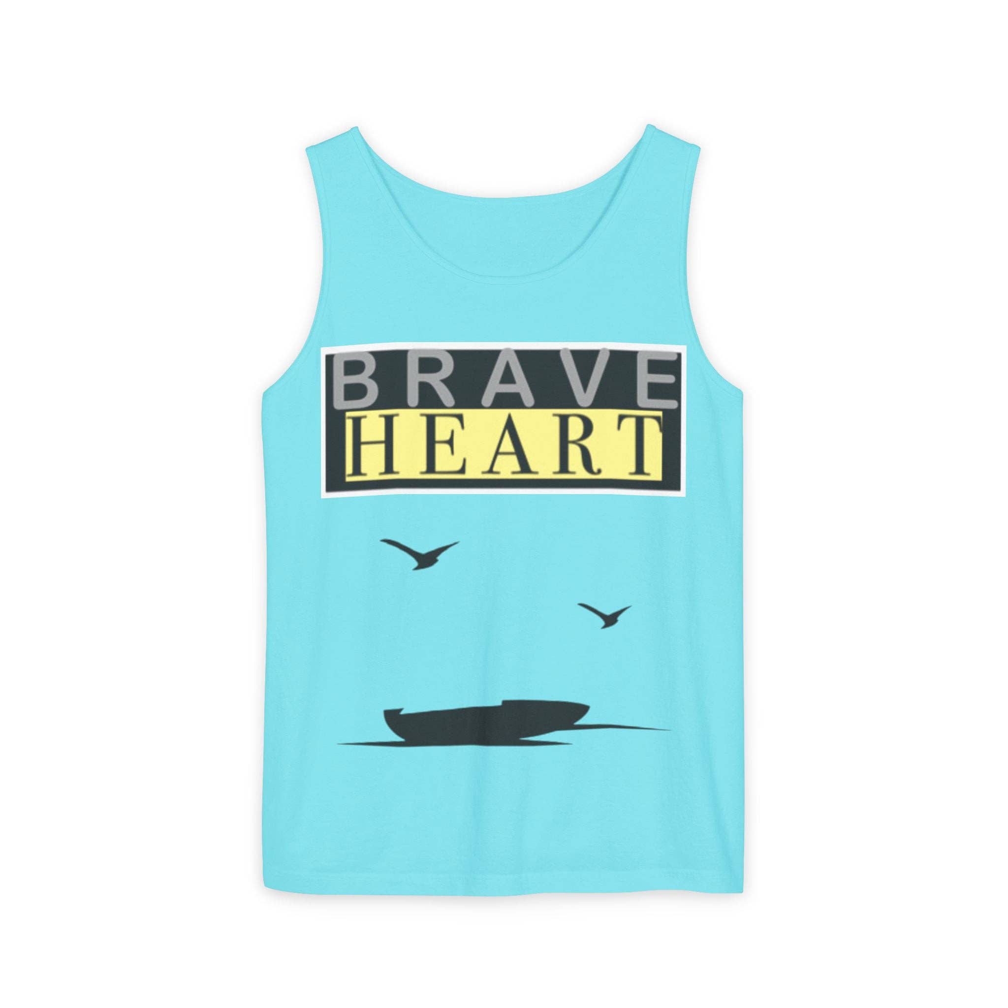 RC'nSONS - Wholesale Tank Top - Men's - Brave Heart Tank Top | Unisex Garment-Dyed Tee0