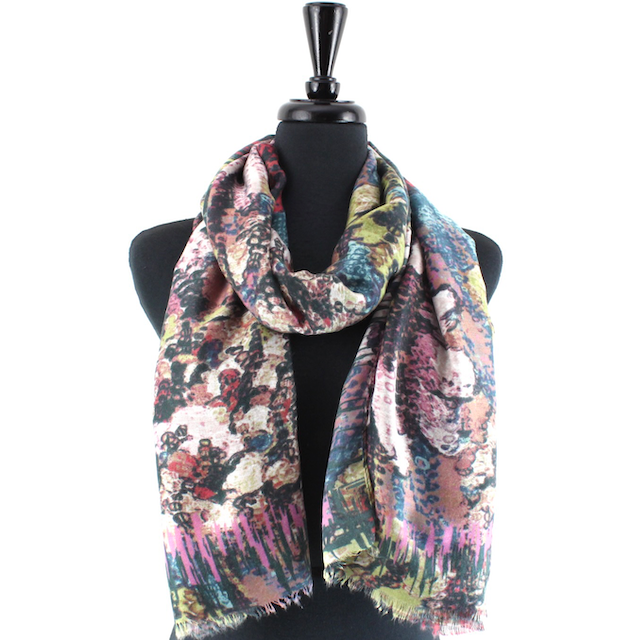 Pretty Persuasions – Cachecol - Mulher por atacado – S24200 Cachecol Blossom Gala2